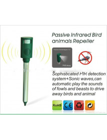 Infračervený Bird Repeller zvukový B011-840 pre plašenie
